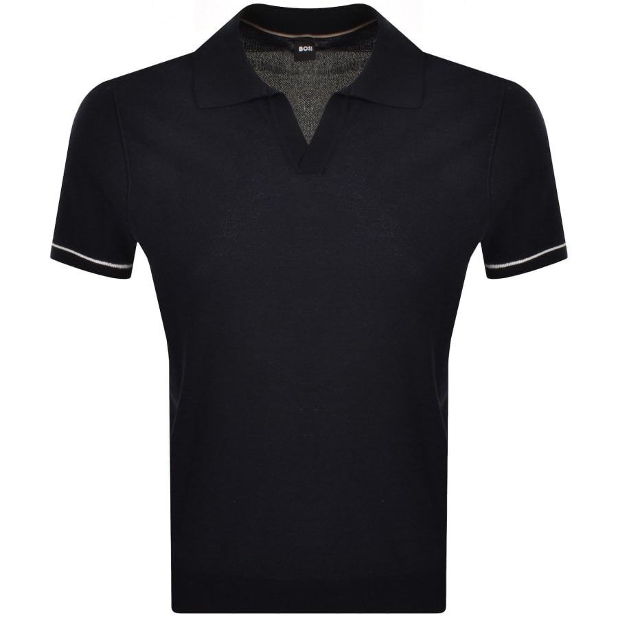YASHIKI【24SS】Hazakura Knit Polo(BLACK) XXIII Danny Knit Polo Shirt Black | Culture Kings US